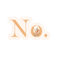Say "NO" sticker